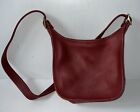 COACH Vintage Janice Shoulder Bag Crossbody Purse Red Leather Classic 9950