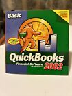 QUICKBOOKS 2002 Basic Small Business Accounting SOFTWARE PROGRAM CD For Windows