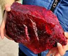 3200Ct PULS  Red Ruby Natural African Certified Gemstone Big Rough JNL