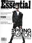 Homme Essential Magazine Spring Fashion Runway Hairstyle Rad Hourani Style 2011.