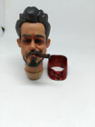 Z 1/6 Scale Male comic version Tony Stark Cartoon Head head sculpt A (in stock)