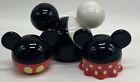 Disney Mickey and Minnie Mouse Salt And Pepper Shaker Lot 2 Sets
