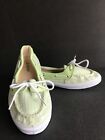 Twisted - Champion w Sequins 8.5M Pale/Lime Green Slip On Boat Shoes