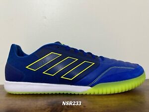 ADIDAS TOP SALA COMPETITION ROYAL BLUE SOLAR YELLOW INDOOR SOCCER FZ6123 SIZE 13