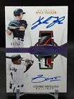 KYLE TUCKER CEDRIC MULLINS 2019 FLAWLESS DUAL AUTO PATCH RC #8/10 ASTROS QV