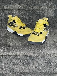 Nike Kids Air Jordan 4 Retro PS ‘Lightning’ 2021 Size 1Y BQ7669 700