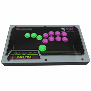 RAC-J800B All Buttons Arcade Joystick Fight Stick For PS5 Astro City Artwork