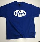 Phish Down With Disease Pfizer T Shirt Beefy-T Royal Blue (NEW) LG, XL, 2X & 3XL
