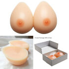 2pcs Silicone Breast Forms Fake Boobs Enhancers Cosplay Trangender Crossdresser