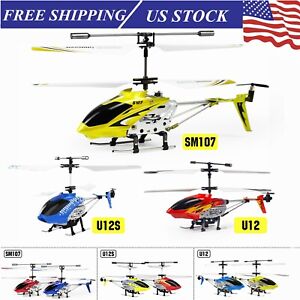 S107/U12/U12S Mini RC Helicopter Phantom 2.4Ghz Remote Control Helicopter Toy US