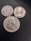 Small Lot Of Silver Us Coins 1964 And Earlier GRAB Bag