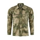 Military Tactical Men's Combat Shirt Long Sleeve Army Casual Hiking Camouflage