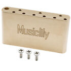 Musiclily Ultra 56.5mm Brass 42mm Tremolo Block For USA Fender Vintage ST Guitar