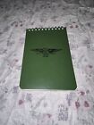 Rare Polo Ralph Lauren RRL Military All Weather Paper Notepad Sheds Water