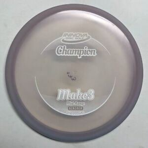 Innova Champion Plastic Mako3 Disc Golf Midrange - Clear/ Purple - 173 GRAMS