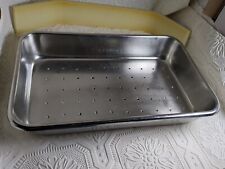 Vollrath Stainless Steel Surgical Instruments Tray approx. 12