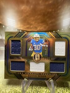 New Listing2023 Panini Gold Standard AUSTIN EKELER  MOTHER LODE 5 PATCH /299 🔥
