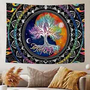 Tapestry - Tree of Life, Large, Wall Hanging, Home Decor, Wall Decoration, Boho