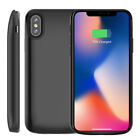 For Apple iPhone XS X 5.8'' Power Bank battery Charger Case Cover 6000mAh