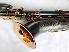Professional Eb Baritone Saxophone Black Nickel body Low A +case
