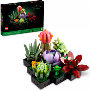 LEGO Succulents Plant Decor Toy Building Kit 10309 Kid Gift