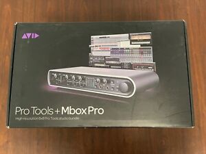 Avid Pro Tools + Mbox Pro High-Resolution 8x8 Pro Tools Studio Bundle