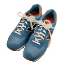New Balance 574 Classics Blue and Orange Sneakers Men's Size 12
