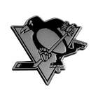 Pittsburgh Penguins NHL Premium Solid Metal Chrome Plated Auto Emblem