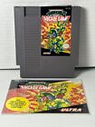 Nintendo NES Teenage Mutant Ninja Turtles 2 Arcade Game w/ Manual