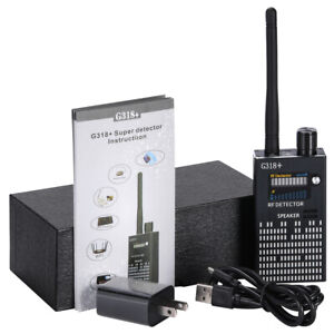 RF Signal Detector Bug Anti-spy Detector G318 Camera GPS Scan GSM Audio Finder