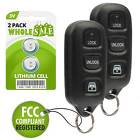 2 Replacement For 1999 2000 2001 2002 Toyota 4Runner Key Fob Remote (For: 1999 Toyota 4Runner Limited Sport Utility 4-Doo...)