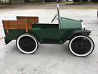 green ford pick-up pedal car
