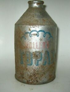 Old KOLLER'S TOPAZ CONE TOP CROWNTAINER BEER CAN