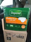 Depends Max Absorbency Briefs Unisex Adult Diapers Large Maximum Protection 16pk