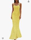 Sequin Mermaid Prom Dresses 12 Yellow