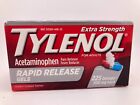 TYLENOL Extra Strength 500mg 225 Rapid Release Gels Acetaminophen  EXP 07/25