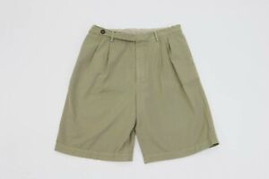 NWT Brunello Cucinelli Men's Bermuda Shorts With Logo Engraved Hardware   A238