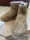 UGG NWBox Classic Mini Speckles Leopard Chestnut Boots Sz9