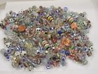 2 Pounds Assorted Clear Multicolor Glass Beads Wholesale Bulk Lot Sale (DNN-8)⭐