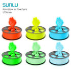 SUNLU 1.75mm Glow in the Dark PLA Filament Fit Most FDM 3D Printers 1KG Spool