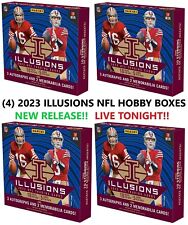 New York Jets Break 510 x4 2023 ILLUSIONS NFL Football HOBBY BOX 1/4 CASE