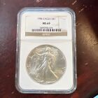 1986 American Silver Eagle One Dollar Coin NGC MS69