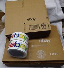 * U Starting to sell? - Lot of 24 eBay BRANDED Shipping BOXES & 2 Rolls of TAPE
