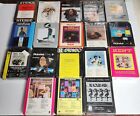 Sealed Mixed 8-Track Tapes Lot of 37 Uriah Heep Klowns Maria Muldaur Russell