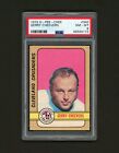 1972-73 O-PEE-CHEE HOCKEY #340 GERRY CHEEVERS PSA 8 NM-MT POP 47 ONLY 15 HIGHER