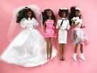New ListingBarbie African American Wedding Fantasy-Ice Capades-Woolworth-Navy Dolls Lot