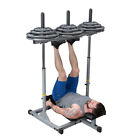 Powerline Vertical Leg Press, Space Saving with Extra Thick Pads