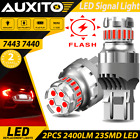 23-LED Red Strobe/Flashing Blinking Lamp for Honda Accord Civic Brake Tail Light (For: 2000 Honda Accord)