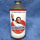 STUNNING DUQUESNE BEER CONE TOP CAN “CAN-O-BEER” PITTSBURGH PENNSYLVANIA