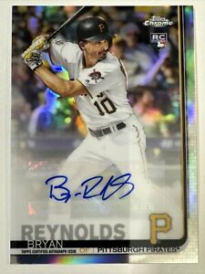 New Listing2019 Topps Chrome Update Bryan Reynolds Rookie RC Auto Autograph #CUA-BRE